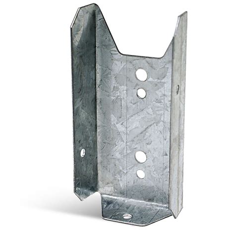 simpson tie brackets wood to metal fence post|galvanized fence post mounting brackets.